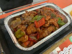 铁板黑椒味牛柳-清华大学-观畴园餐厅