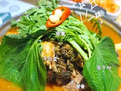 干白菜脊骨火锅-韩香福脊骨汤锅(上杭路店)