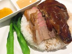 烧味双拼饭-庆记香港烧味小馆(浦东机场店)