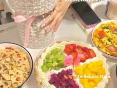 -皇冠幸福里动物奶油生日蛋糕(光谷软件园店)