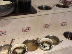 自助调料区-佳养记百味鸡煲海曙孝闻街店