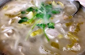 Sour Cabbage Pork Tripe Potato Noodles