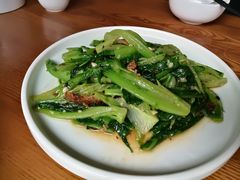 豆鼓鲮鱼炒油麦菜-如轩·海鲜砂锅粥·潮汕菜(海珠店)