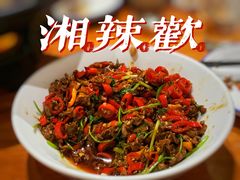 小炒黄牛肉-湘辣欢·湖南家常小馆