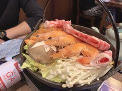 豪华海鲜肥牛泡菜锅-仙隐小鹿中華の日料(正弘城店)