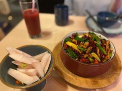 宫爆板筋-山石榴·贵州菜(丰盛里店)