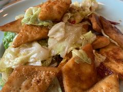包包菜炒馕-巴依老爷新疆美食(马驹桥店)