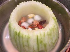 -得意咚瓜·顺德鱼生·冬瓜盅火锅