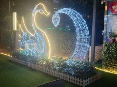 -深圳温德姆至尊酒店·大堂吧·户外花园