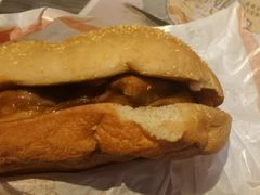 桂林酸竹笋风味板烧鸡腿堡-麦当劳(洪山商场店)