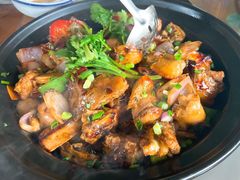 砂锅啫啫鸡-潮记农庄