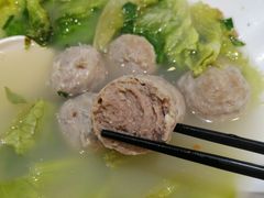 生菜牛肉丸汤-肉神潮汕卤鹅