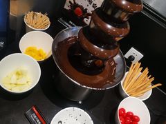 巧克力喷泉-比格比萨自助(花园路店)