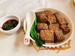 白灼放心猪红-味可道美食坊(福基路店)