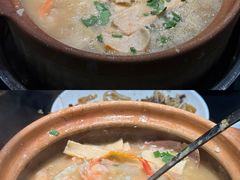 干贝膏蟹鲜虾粥-皮蛋弟砂锅店(总店)