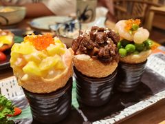 达摩三珠脆脆丸子-西月山居匠心创意料理(江汉路新佳丽广场店)