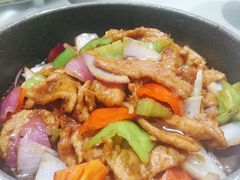 铁板黑椒牛肉-鸭王烤鸭店(三里河店)