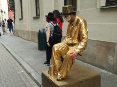街头艺人-老城集市广场