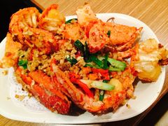 椒盐龙虾-金海阁海鲜火锅