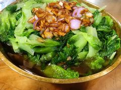 红葱头淋生菜-桃姐农庄老字号(从化温泉店)