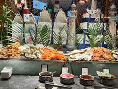 自助取餐区-西安高新希尔顿酒店·咖啡露台西餐厅