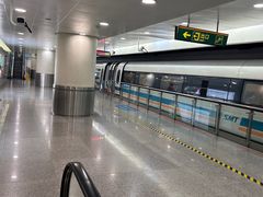 -龙阳路磁悬浮列车总站-停车场