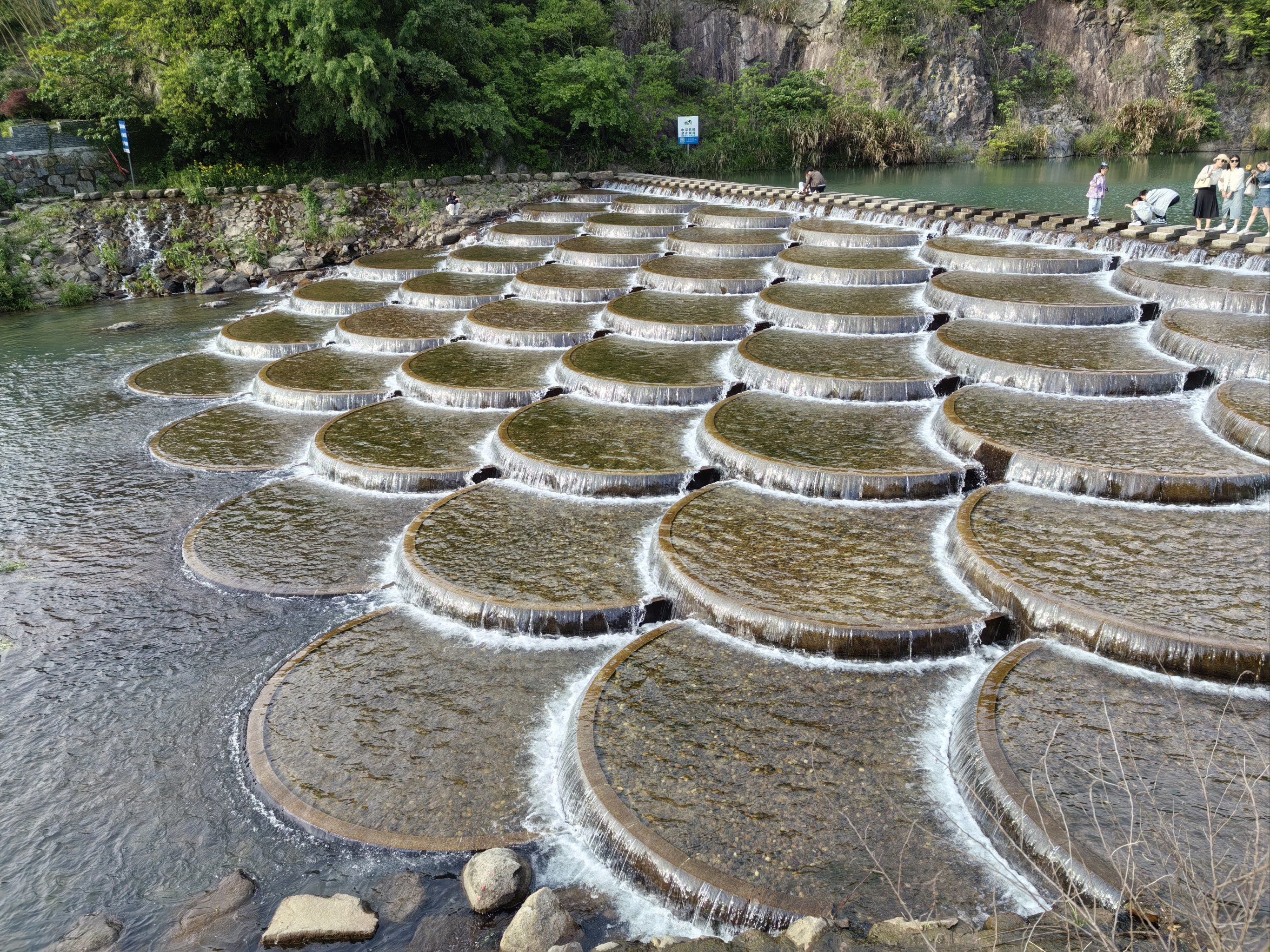 北仑竟然也有鱼鳞坝