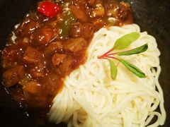 茄子肉丁面-106餐厅(山水文园店)