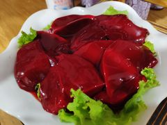 鸡血-黔府豆米火锅野菜馆(南马店)