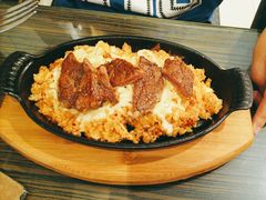流金芝士牛排饭-豪客来牛排(府河店)