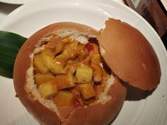 面包咖喱鸡-绿茶餐厅(深圳龙华天虹购物中心店)