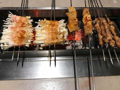 五花肉包金针菇-丰茂烤串