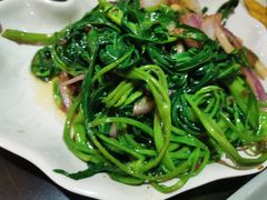 马拉盏炒通菜-大头虾越式风味餐厅(光明广场店)