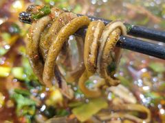 老板娘亲自拌匀的鳝丝-乐山第一家临江鳝丝(茶坊路店)