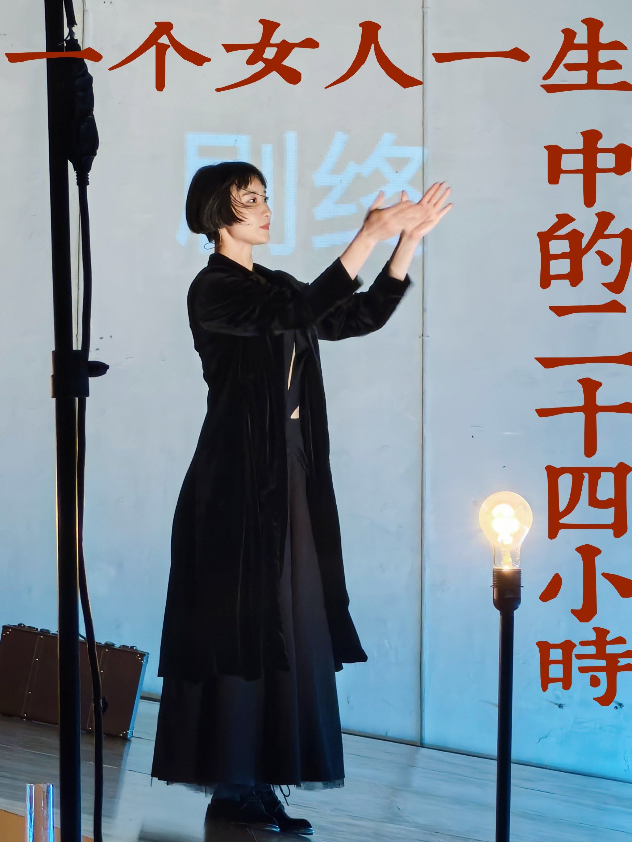 孟京辉先锋话剧,这次是黄湘丽的第五部独角戏《一个女人一生中的24