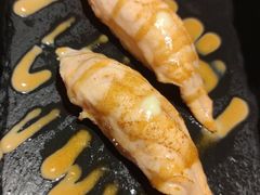 三文鱼火焰寿司-天狗山料理(省体店)