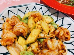 瑶柱酱爆带子虾球-誉八仙酒楼(静安大悦城店)