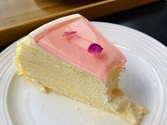 玫瑰镜面千层-36抹茶·千层与鲜果茶(欢乐海岸店)