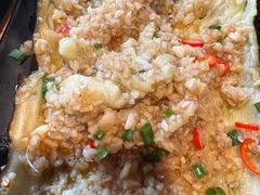 蒜香茄子-司御手铜锅涮肉卤烤猪手(榆次新建路店)