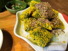 艾草粑-榕江牛瘪牛肉火锅