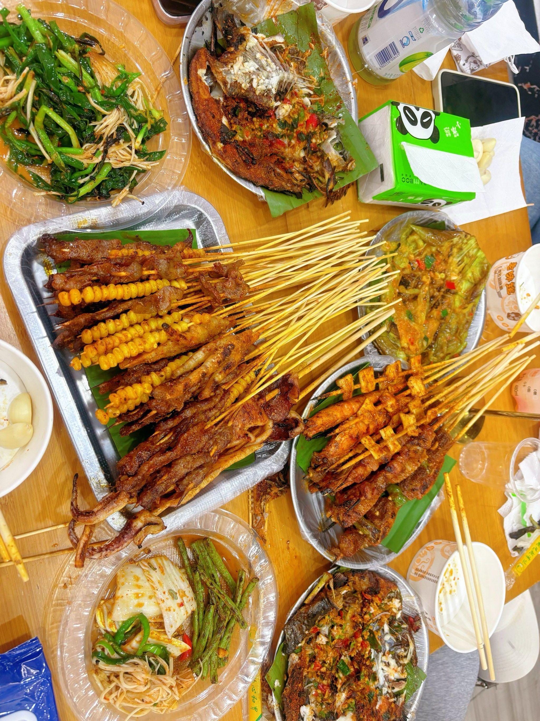 正宗傣味烧烤版纳烤啰嗦