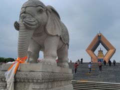 -法门文化景区-合十舍利塔