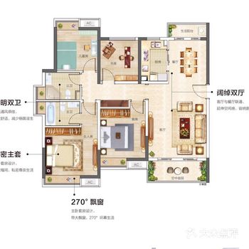 南海市政旁的小区 单价一万多 空间超级大