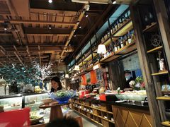 自助取餐区-领鲜活海鲜榴莲自助火锅(东门店)