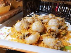 -东来菜馆•手抓海鲜家常菜•海鲜锅贴(鸽子窝店)