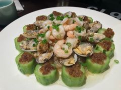 丝瓜蒸海鲜粉丝-香融府·烤鸭·家常菜(花乡奥莱店)