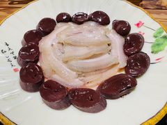 血肠白肉拼盘-柴火东北铁锅炖(鲁班店)