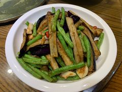 豆角炒茄子-秦唐一号西安菜馆(钟楼店)