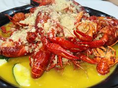 蒜泥龙虾中虾-香满锅老北京羊蝎子火锅·家常菜(新街口店)