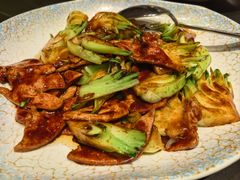 菜梗炒猪肝-菲乐餐厅(三十年经营·湖滨路店)